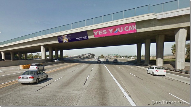 Freeway advertising - www.DaveTavres.com